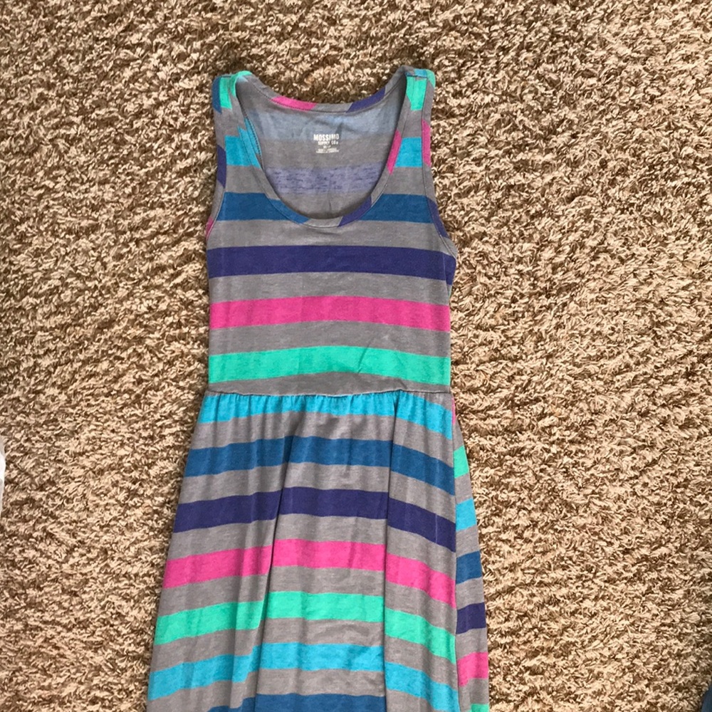 high-low maxi dress